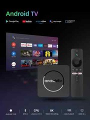 Android Smart TV Box 8K Dual Wifi 2GB 8GB Media Player