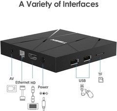 Smart Android TV Box 10.0 – 6K Ultra HD – Quad-core – 2.4G WiFi – 2022 Upgrade