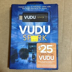 Vudu Spark Digital Media Streamer HDMI Streaming Stick – Credit May Expire – New