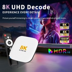 Android 14 TV Box 2025, M2 Plus 4K UHD Streaming Device for TV, with Google P…