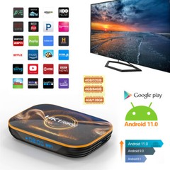 US 128GB Android 12.0 Quad-core TV BOX 6K 2.4G 5G Wifi HDMI Smart Media Player