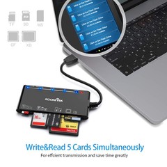 Tripp Lite USB Memory Card Reader/Writer USB 3 Superspeed Multi-Drive 5GBPS