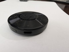 Google Chromecast Audio Media Streamer – Black (RUX-J42)