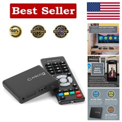 4K HDMI Media Player – Compact USB & MicroSD Reader for Stunning Video Playback