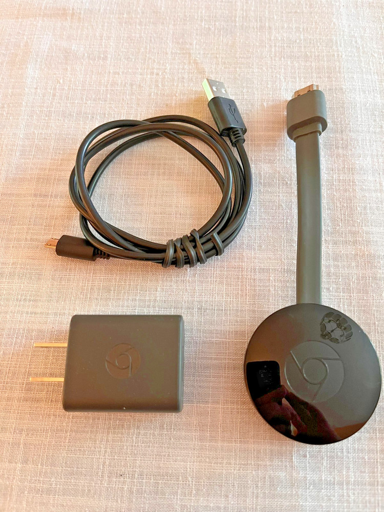 Google Chromecast HDMI #NC2-6A5 2nd Generation Media Streamer Black #22