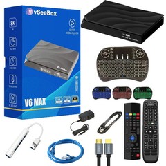 vseeBox V6 Max Android Streaming TV Box 64GB | Authorized Distributor USA