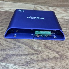 Brightsign HD3 HD1023 Expanded I/O Digital HTML5 Signage Stream Media Player