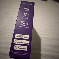 New & Sealed Roku Streaming Stick 4K HDR Dolby Vision, Wi-Fi Device SKU # 3820R2