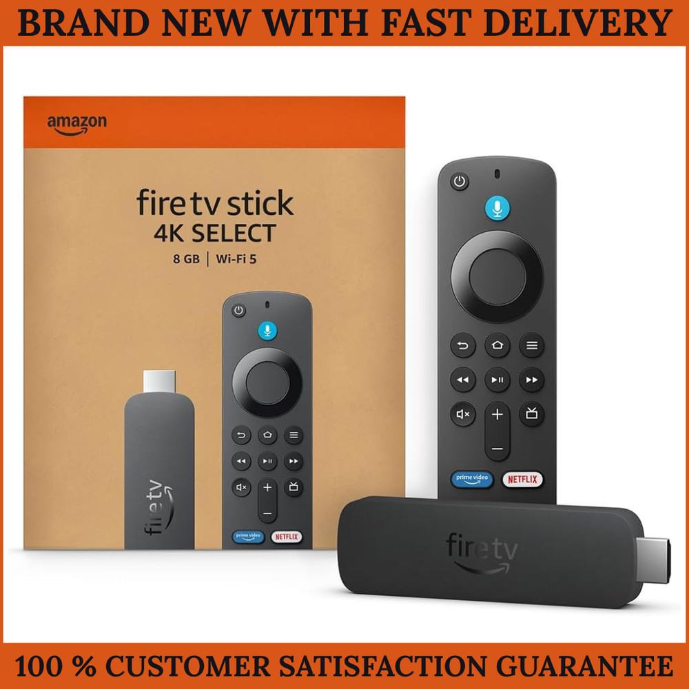 NEW Amazon Fire TV Stick 4K Select Streaming Media Player with Alexa Remote
