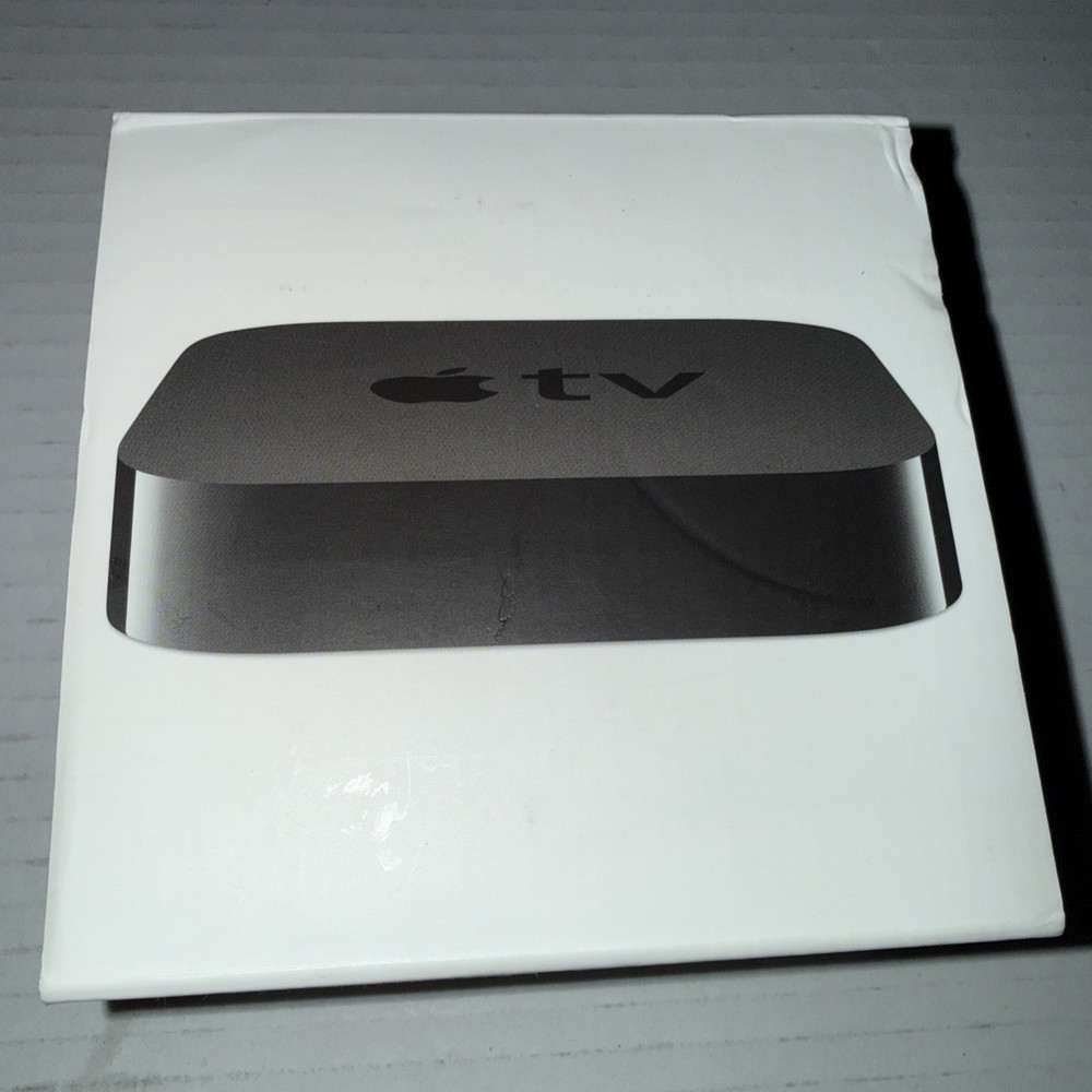 Apple TV 3rd Generation HDMI 1080p FHD Media Streamer – Black (MD199LL/A)