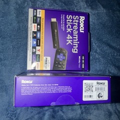 Roku Streaming Stick 4K Device 4K HDR Dolby Vision Voice Remote – 3820RW