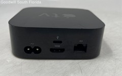 Apple Black TV Internet Wi-Fi Digital Media Streaming Set-Top Box Not Tested