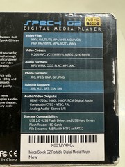 Micca Speck G2 1080 Full-HD Ultra Portable Digital Media Player