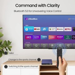 vseeBox V6 Plus Android TV Box Authorized Dealer Same-Day Ship