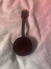 Google Chromecast Ultra 4K Digital Media Streamer – Black (GA3A00403A14)