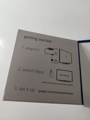 Google Chromecast 1st Gen Streaming HDMI Media Player Dongle WiFi In Box B2