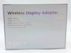 BRAIDOL Q8PLUS Wireless HDMI Display Dongle Adapter Gunmetal