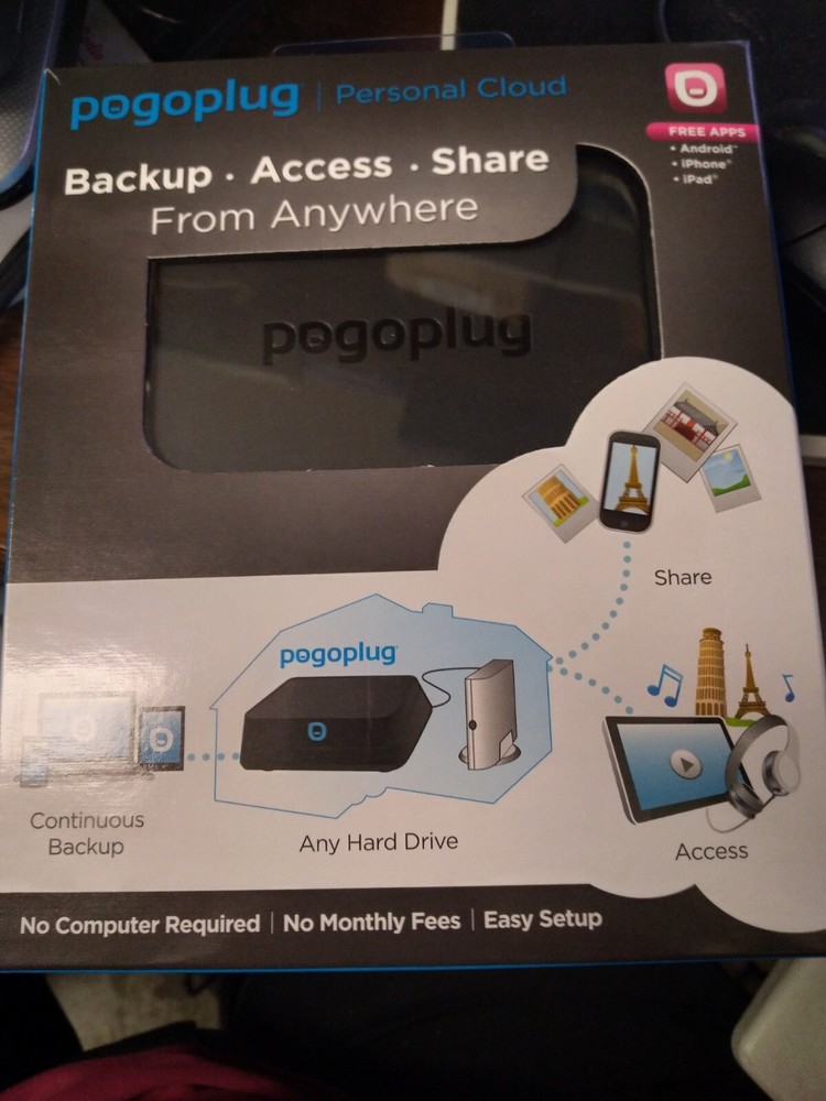 Pogoplug Mobile POGO-V4-A1-01 Multimedia Sharing Backup Device CASE QUANTITY 6