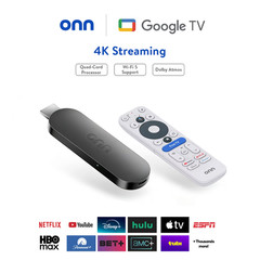 onn 4K Streaming Device, Google TV with Gemini (NEW 2026 Model) – Fast Streaming