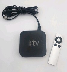 Apple TV 2nd Generation A1378 Streaming Media Player MC572LL/A W/ Remote -Tested