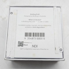 Birddog Play Media NDI Streamer Box 4K HDMI