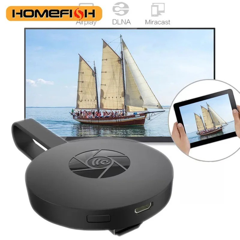 Wireless HDMI Display Adapter 1080P WiFi TV Screen Mirroring Dongle Phone iPad