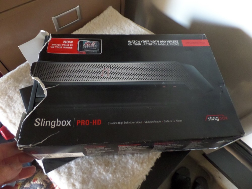 Slingbox Pro HD SB300-100 HD Digital Media Streamer NEW OPEN BOX!