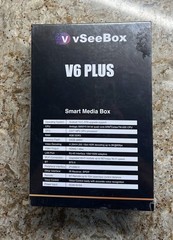 vSeeBox V6 PLUS Android 14 Smart Media Box 64GB 4320p HDR Wi-Fi BT HDMI