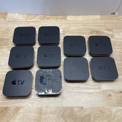 Lot of 10 – Apple TV A1427 Units Only No Cables No Remotes – All Power On