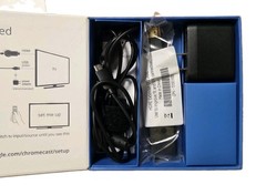 Google Chromecast H2G2-42 Black 1st Gen 1080p HDTV HDMI Streaming Media Player