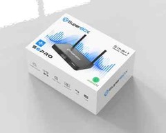 SuperBox Pro Smart Streaming Box Google Assistant 7-Day Playback H.265 4K HDR M