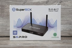2025 Model SuperBox S6 Pro Streaming Box, New Sealed!