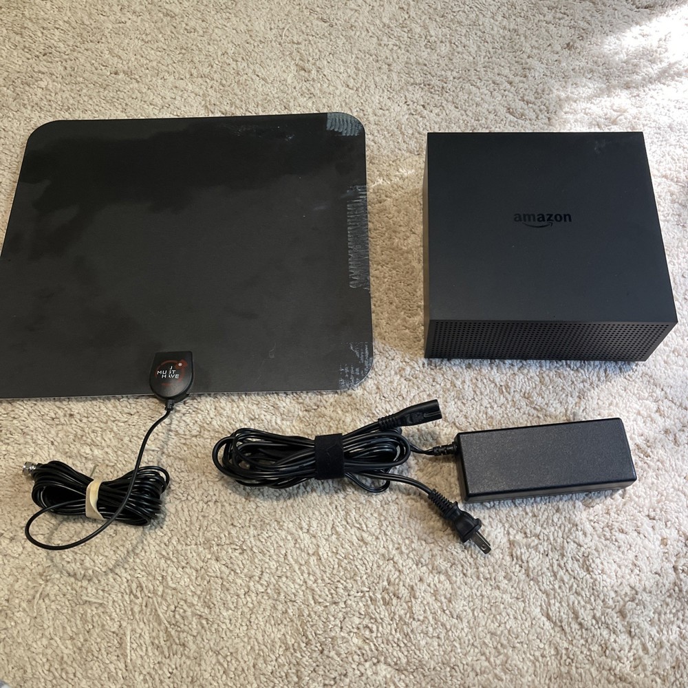 Amazon QX91KA Fire TV Recast Streaming Media Player Over-The-Air DVR W/ Antenna