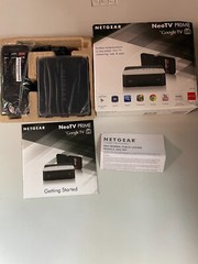 NetGear NeoTV PRIME Google TV box open but device unused