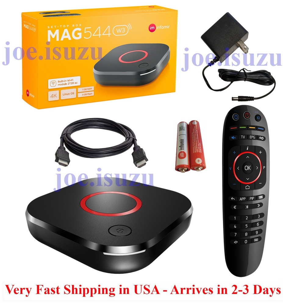 Infomir Mag544w3 Newest Model