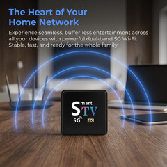 Smart Android 13 TV Box 8K Allwinner H313 2GB+16GB 5G WiFi Streaming