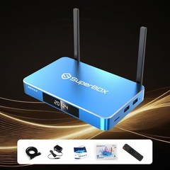 SuperBox S6 Max TV BOX Authorized Distributor Same Day Shipping Send Gift