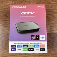 Formuler GTV 4K Ultra HD Media Streamer, Android TV, NAS Streamer, Voice Control