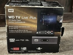 Tested WD TV Live Plus 1080p HD Media Player w/ 2 Remotes HDMI Ethernet