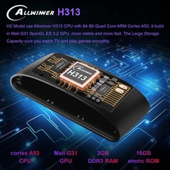 HD Android TV Box WiFi6 Allwinner H313 Bluetooth Media Player US EU AU UK Plug