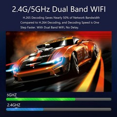 C39A 4K 2.4G + 5G WiFi Wireless Display Dongle Receiver HDTV Stick For Mac IOS