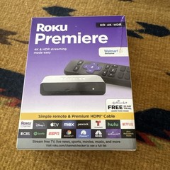 Roku Premiere – HD/4K/HDR -2022- Streaming Device- SKU# 3920RW