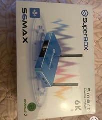 Superbox S6 Max Android Smart TV Box 6k Ultra HD Built-in Voice Control System