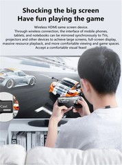 4K WiFi HDMI Anycast Miracast Airplay TV Wireless Display DLNA Dongle Adapter..