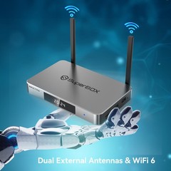 SuperBox S6 Ultra TV BOX New 128G Large Memory Speech Control Free Ship