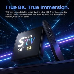 M98-M9 Android TV Box 8K Decoding Dual WiFi Bluetooth Home Media Streaming Box