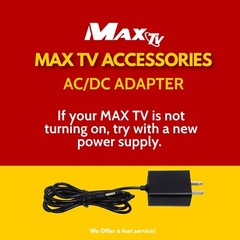 AC ADAPTER FOR MAX TV BOXES DC 5v 2a input 100-240v AC MAX TV POWER SUPPLY