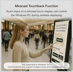 EZCast Ultra U2 4K WiFi 6 Wireless Display Adapter Miracast AirPlay DLNA HDR