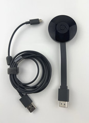Google Chromecast 2 1080p Media Streaming Device – Black (NC2-6A5)