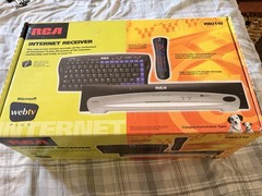 RECEIVER RM2100 RCA MSN INTERNET RECEIVER KIT WEB TV REMOTE & AC ADAPTER New